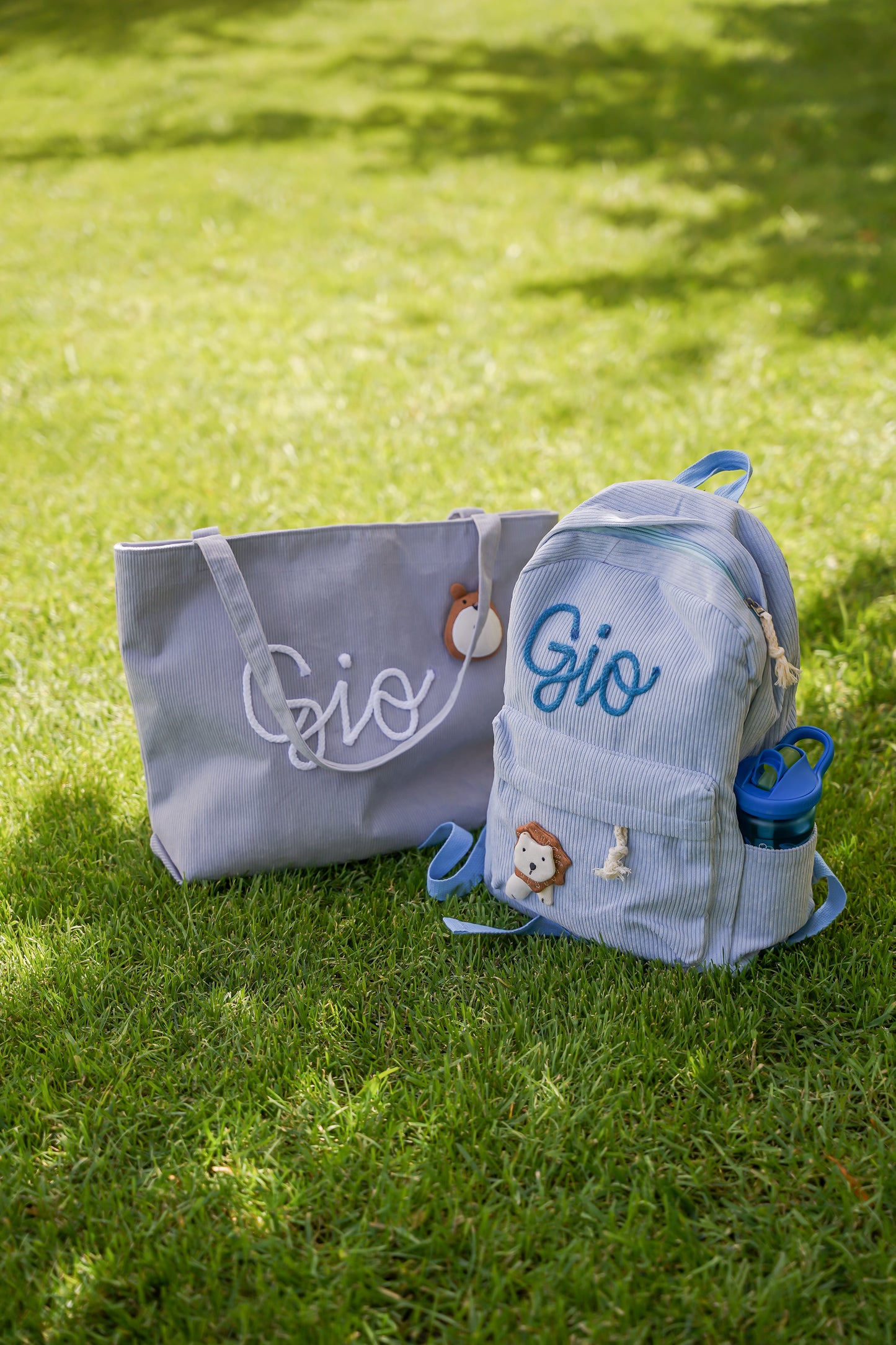 The perfect duo: Little Darlings Knitted Backpack & Tote Bag